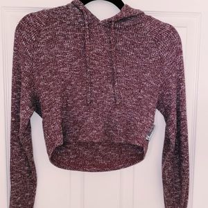 Gymshark crop top hoodie